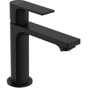 Hansgrohe Rebris E mitigeur lavabo 72560670 sans garniture de vidange , noir mat