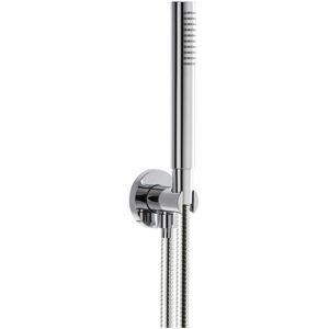 Herzbach Living Spa set de baignoire 11.620222.4.01 chrome, avec support de cône, coude de raccordement douche, 2000 .600mm, rond - Publicité