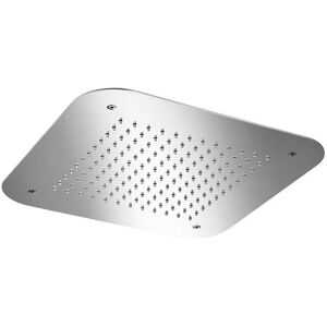 Living Spa douche à effet pluie de plafond 11.642000. 2000 .01 Inox poli, 420x420mm, pluie, effet propre