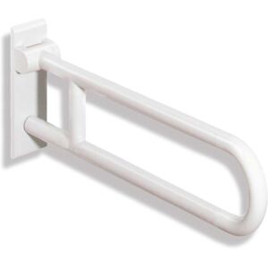 Hewi 801 active + bras de support rotatif 801.50D13098 blanc de securite, 900 mm, rotatif, avec coussin de bras noir, antimicrobien