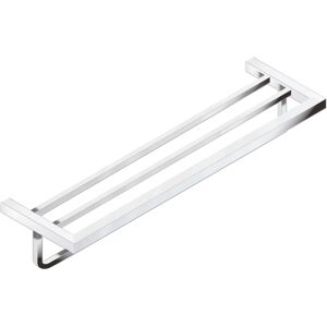 System 100 serviettes de bain Hewi match0 System 100 chrome, 600 mm