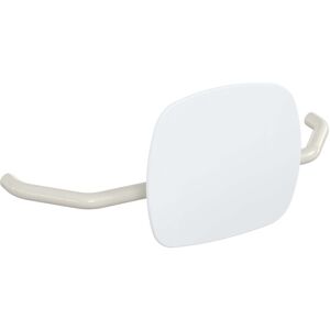 Hewi 801 dossier 801.51.907199 distance au mur 230mm, dossier blanc signal, blanc pur