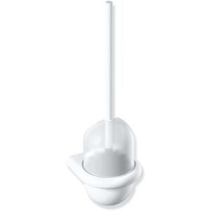 Hewi 477 set de balai WC 477.20B1000598 141x470x140mm, partie superieure mat blanc , montage mural, mat, blanc signal