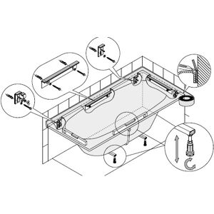 Hoesch 6911 compose de 690705, 690401, 69192 et 6915