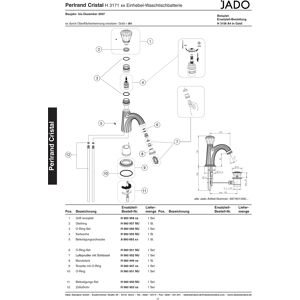 Ideal Standard aérateur Ideal Standard JADO avec clé H960952NU