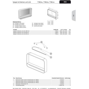 electronique Ideal Standard avec transformateur DEA, TV08267 TV08267