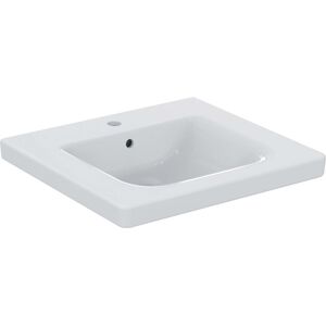 Ideal Standard Freedom lavabo E5482MA 60 x 55 cm, blanc Ideal Plus, accessible en fauteuil roulant