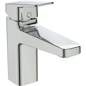 Ideal Standard mitigeur lavabo BD224AA saillie 124mm, chromé, BlueStart sans garniture de vidange - Publicité