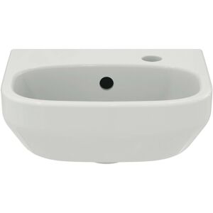Ideal Standard life A lave-mains T466901 35x30x15cm, avec trou pour robinet et trop-plein, robinet à droite, blanc - Publicité