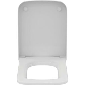 Ideal Standard siège WC T392701 fermeture amortie, charnières amovibles Inox , blanc