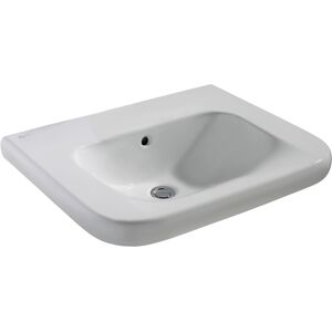 Ideal Standard 21 lavabo S240401 60 x 54,5 cm, blanc, sans trou pour robinetterie, accessible en fauteuil roulant