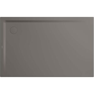 Kaldewei Receveur de douche Superplan 384048040672 80x90x2,5cm, avec support, gris chaud70