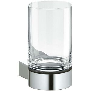 Keuco porte-verre Plan 14950079000 Inox , avec verre véritable cristal