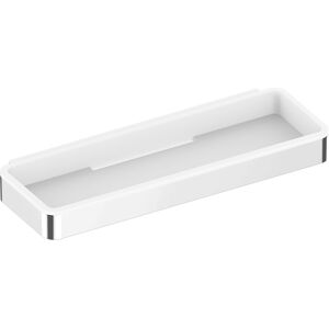 Keuco corbeille de Plan Keuco 14958010051 en 2 parties, chrome / blanc