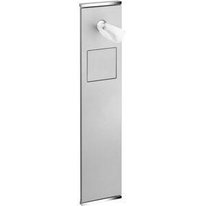 Keuco module WC 2 Plan Integral articule a droite, chrome / aluminium peint