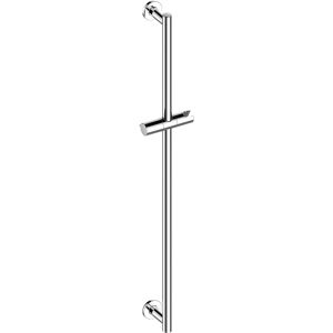 Keuco barre de douche 59585130901 chrome noir brossé, Rosetten 855mm, match0 rond