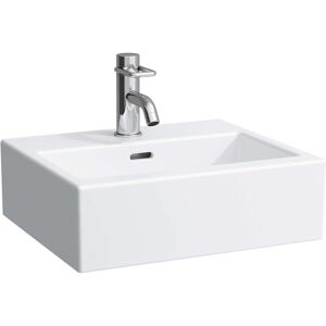 LAUFEN Living City lave-mains 8154330001041 blanc, 45x38cm, avec trou pour robinet et trop-plein