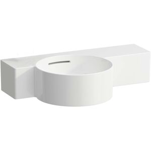 LAUFEN Val lave-mains H8152834001091 55x31,5cm, étagère à droite, avec trop-plein, sans trou pour robinetterie, blanc LCC - Publicité