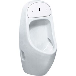 LAUFEN Caprino Plus aspiration Urinal 8401030000001 blanc , sans mouche, reseau electrique, avec bloc d'alimentation