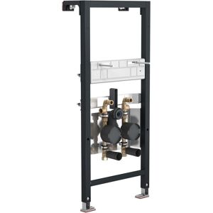 NextVIT élément de lavabo 521026 hauteur du système 120 cm, pour robinetterie monotrou, section compteur d'eau WZ2 bronze