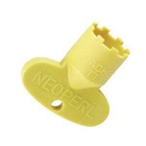 cle de service de cache Neoperl 09915046 TT / M 16,5x1, jaune, pour l