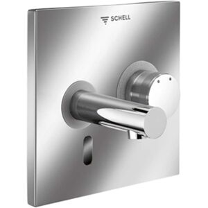 Schell Linus 019322899 face avant Inox , avec sortie 170 mm, Sensor , eau mitigée, fonctionnement sur secteur - Publicité