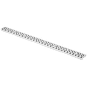 TECE grille TECE 601260 TECEdrainline organique droit, 120 cm, Inox poli