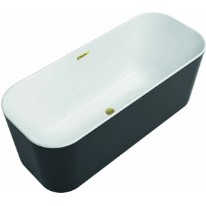 Villeroy und Boch Villeroy & Boch Finion baignoire 177FIN7N3BCV101 pied 177FIN7N3BCV101 170x70cm, arrivee d'eau, anneau design, tablier Color on Demand, blanc, or