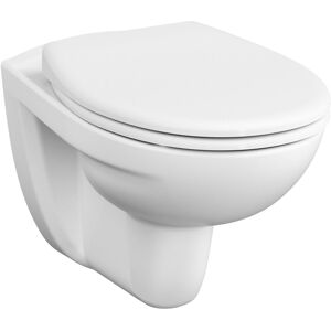Vitra Normus WC suspendu a fond creux 7855L003-1030 blanc , sans rebord de chasse d'eau