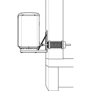 Wolf Cha kit de conduits muraux 2075161 DN160/25