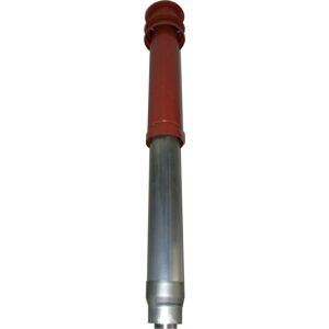 Wolf conduit de toit vertical 2600029 DN63/96, rouge-brun