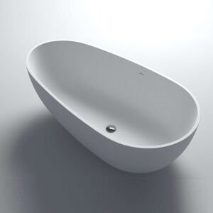 Thalassor Baignoire ilot 180 cm Cocoon en Solid Surface (corian)