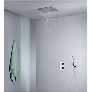 Pack Encastre Douche Thermostatique Plafond Classique Quadri - Cristina Ondyna Xqd852p