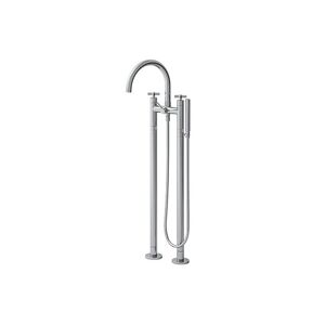 Melangeur Bain Douche Sur Pied Cross Road Chrome Robinetterie Cross Road - Cristina Ondyna Cr10651