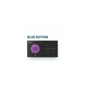 TRES Conntrôle Thermostatique Électronique Encastré Shower Technology Blue Edition Noir / Chromé - Tres 49288398