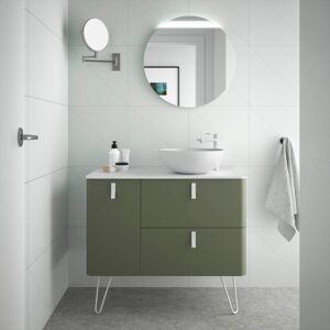 Meuble De Salle De Bain Bosque Gauche 900 Uniiq - Salgar 24668