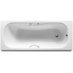 Princess-N Baignoire 1700x700 Avec Pieds Et Poignees Blanc - Roca A220970001