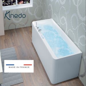 Baignoire Balneo Samba Mat 170x70 Cm Tete À Droite Air Hotel - Kinedo Bsli170mdbah1