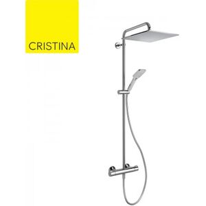 Colonne De Douche Theta Cube 300 Chrome - Cristina Ondyna Te50051