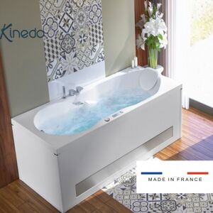 Kinedo Baignoire Balnéo Romanza 170x75 Cm Tête À Droite Oxygen Pool Air - Kinedo Broh775bdopm1