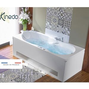 Kinedo Baignoire Balnéo Romanza 170x75 Cm Tête À Gauche Oxygen Pool Air - Kinedo Broh775bgopm1