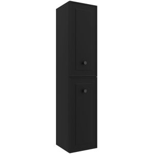 Colonne De Salle De Bain Renoir 2 Portes Black Velvet - Salgar 91318