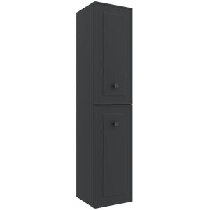 Colonne De Salle De Bain Renoir 2 Portes Anthracite - Salgar 91322