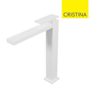 Mitigeur Lavabo Haut Monotrou Blanc Mat Tabula - Cristina Ondyna Ta22224 - Publicité