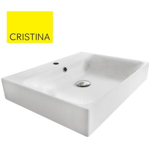 Vasque Lavabo Ceramique Blanc Mat Cento - Cristina Ondyna Wce604524