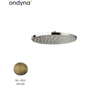 Pomme De Douche Ronde Diametre 30 Laiton Vieux Bronze - Cristina Ondyna Pd55892