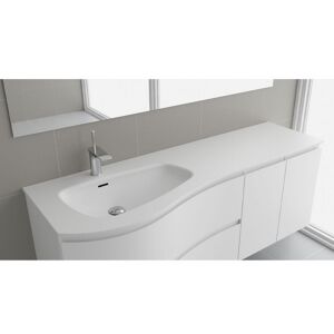 Plan Vasque Mam 1510 Schrankelement Links Solid Surface - Salgar 91123