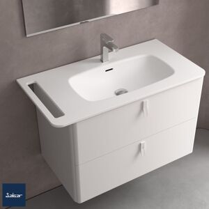 Salgar Plan Vasque Uniiq 890 Robinet Porte-Serviettes Option Solid Surface 890x12x460mm - Salgar 96788