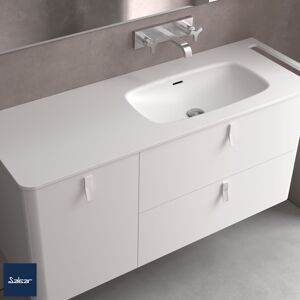 Plan Vasque Uniiq 1290 Robinet Porte-Serviettes En Option Solid Surface - Salgar 97377 - Publicité