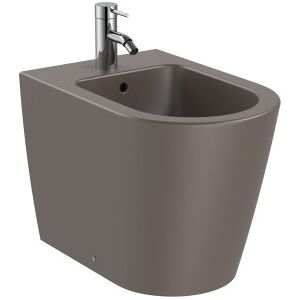 Inspira Round Bidet Au Sol Cafe - Roca A357527660